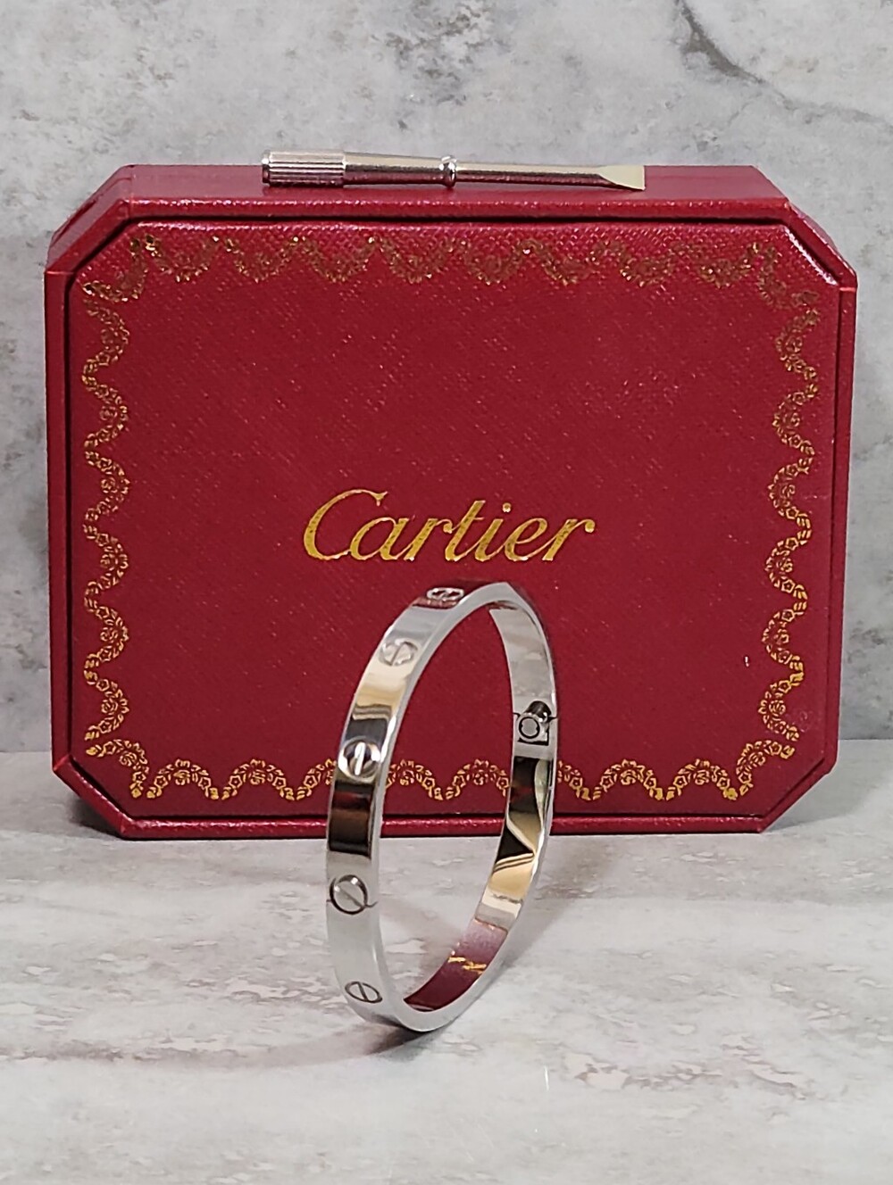 Cartier Silver Love Bracelet✨️